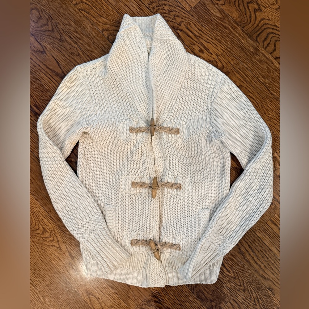Denim & Supply Ralph Lauren Cream Cardigan Sweater